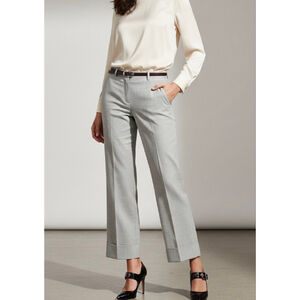 Worthington Light Gray Modern Fit Trousers Size 14